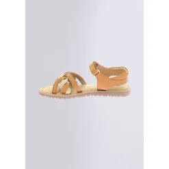 Kickers Sandales Et Nu-Pieds-Betty or Camel