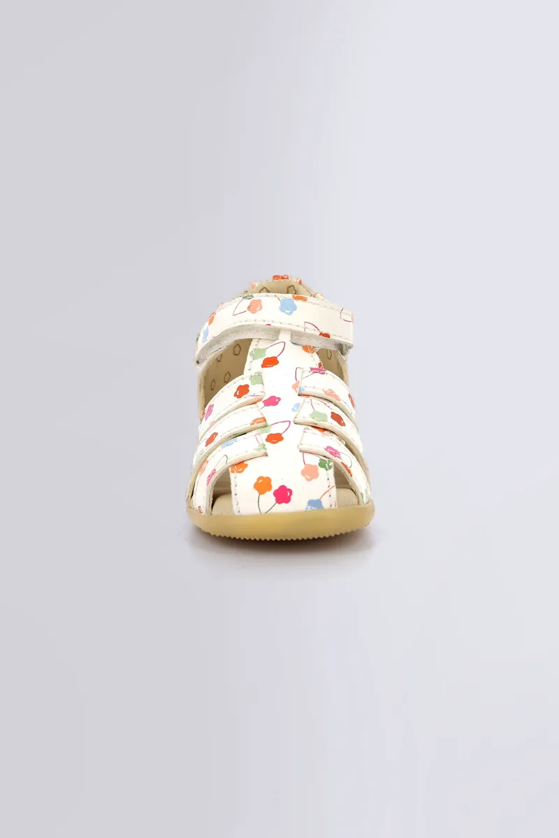 Kickers Sandales|Voûte Plantaire-Bigflo cerise Blanc