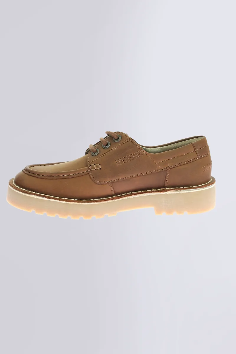 Kickers Derbies-Daltrey Boat Marron