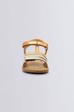 Kickers Sandales Et Nu-Pieds-Diamanto Orange Cuivre