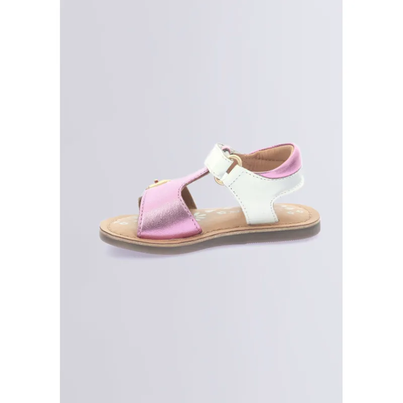 Kickers Sandales|Sandales Et Nu-Pieds-Diazz Rose (20-23) Blanc