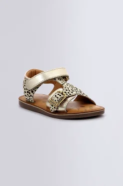 Kickers Sandales|Sandales Et Nu-Pieds-Diazz Pony Or