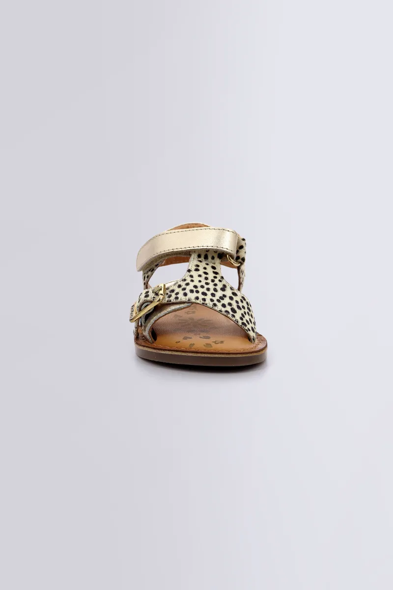 Kickers Sandales|Sandales Et Nu-Pieds-Diazz Pony Or