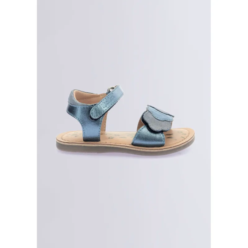 Kickers Sandales Et Nu-Pieds-Dyastar Irisé (24-34) Bleu