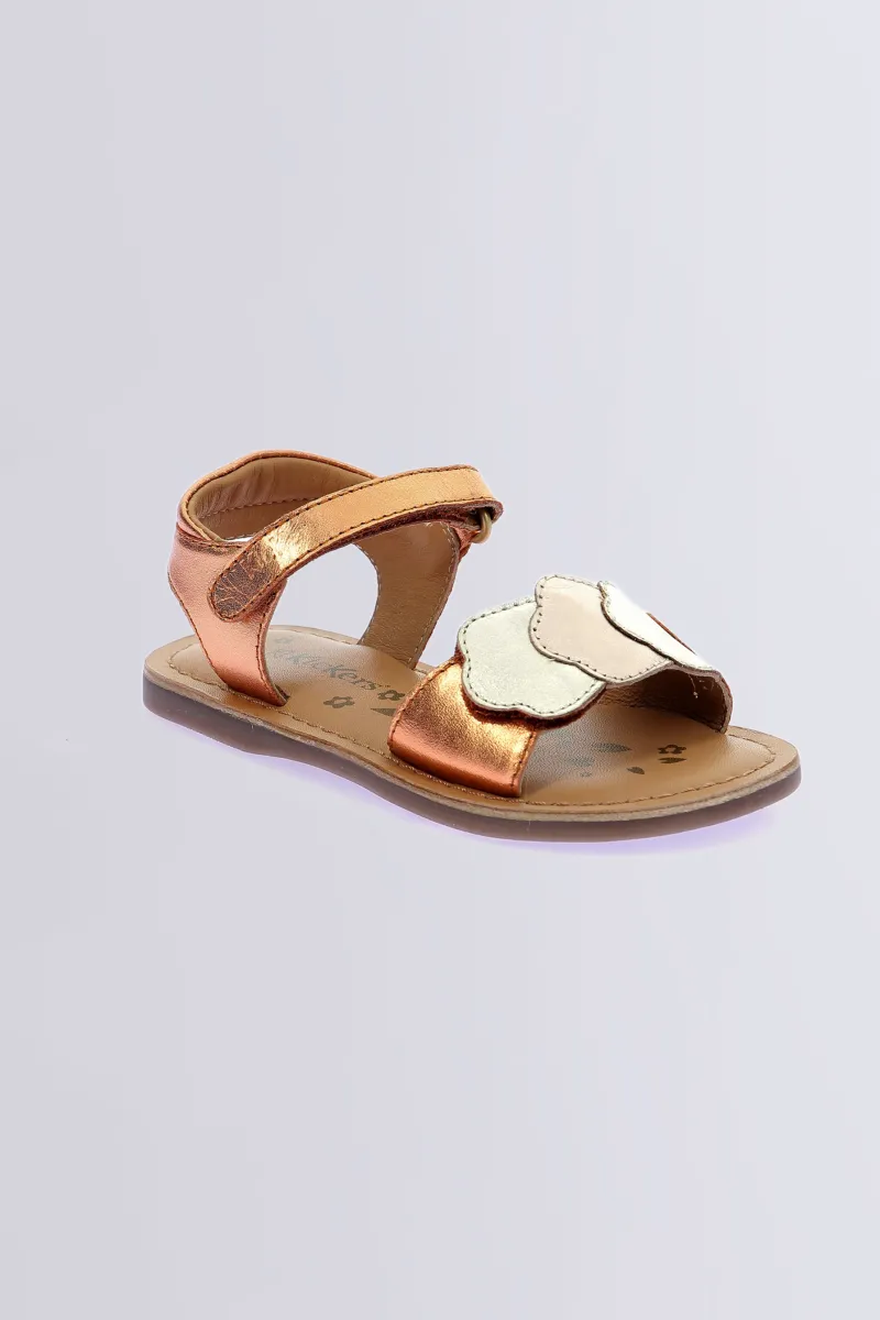 Kickers Sandales Et Nu-Pieds-Dyastar Orange (24-34) Cuivre