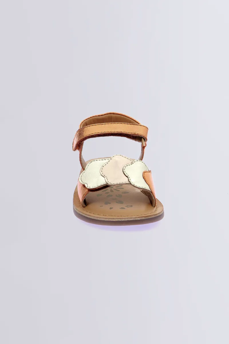 Kickers Sandales Et Nu-Pieds-Dyastar Orange (24-34) Cuivre