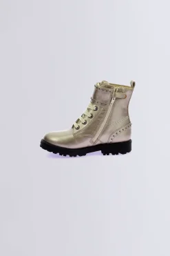 Kickers Bottines|Kick Days Fille-Groock Beige champagne Or