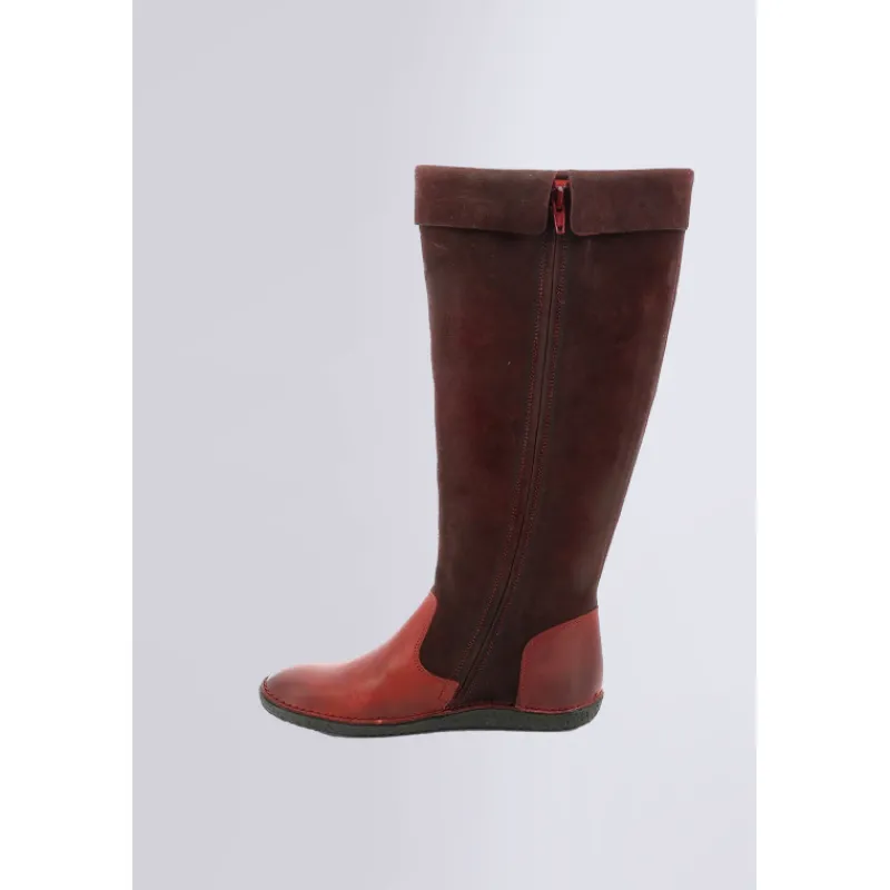 Kickers Boots Et Bottines-Hohigh Rouge Bordeaux