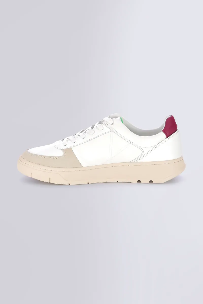 Kickers Baskets|Baskets-Kick Allow Bordeaux Blanc