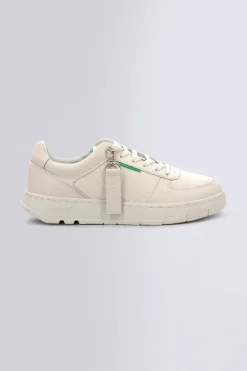 Kickers Baskets|Baskets-Kick Allow cassé Blanc