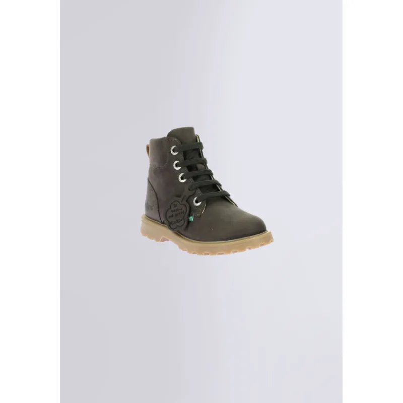 Kickers Bottines|Bottines-Kick Bluck Marron