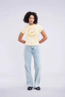 Kickers T-Shirts|T-Shirts-Kick Blur Beige