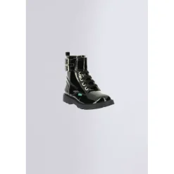 Kickers Bottines-Kick Blush Vernis Noir