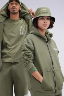 Kickers Bobs|Bobs-Kick Bob noir Kaki