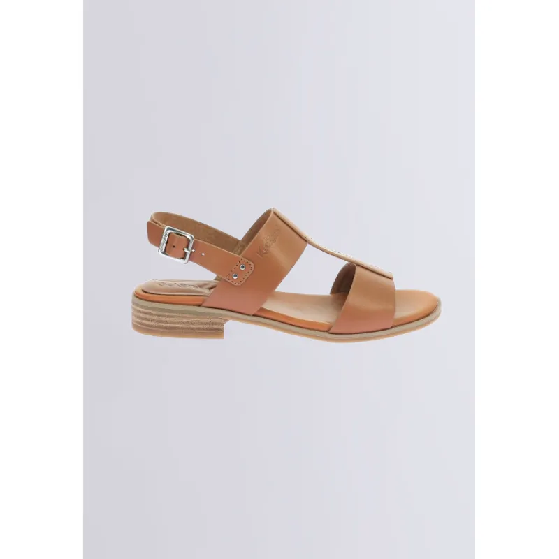 Kickers Sandales Et Nu-Pieds-Kick Bucly Camel