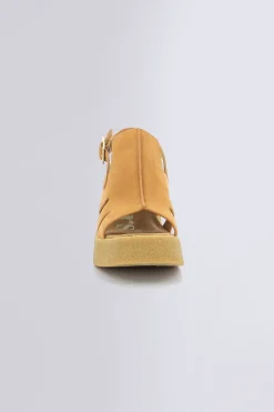 Kickers Sandales Et Nu-Pieds-Kick Charlie Camel