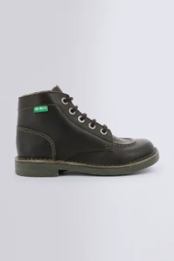 Kickers Bottines|Bottines-Kick Col Foncé Marron