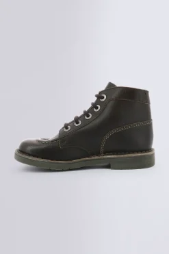 Kickers Bottines|Bottines-Kick Col Foncé Marron
