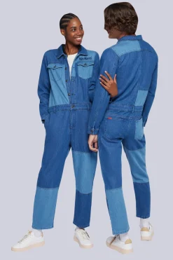 Kickers Combinaisons-Kick Combi Bleu