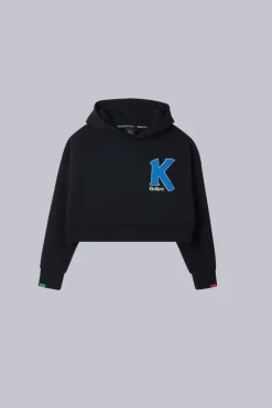 Kickers Sweats|Sweats-Kick Crop Noir