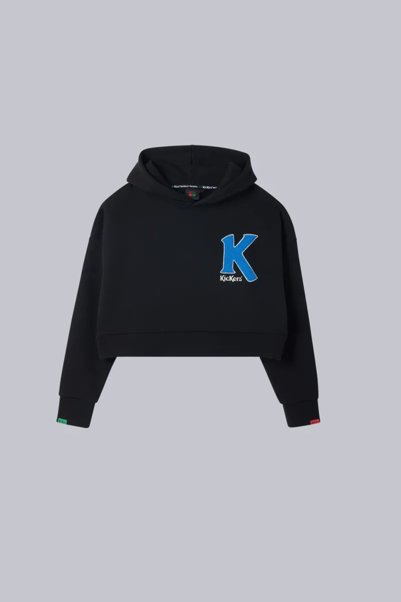 Kickers Sweats|Sweats-Kick Crop Noir