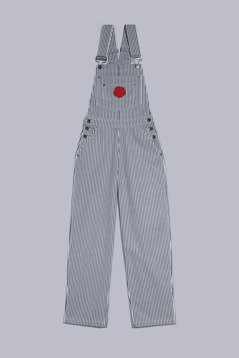 Kickers Combinaisons-Kick Darcy rayée Bleu