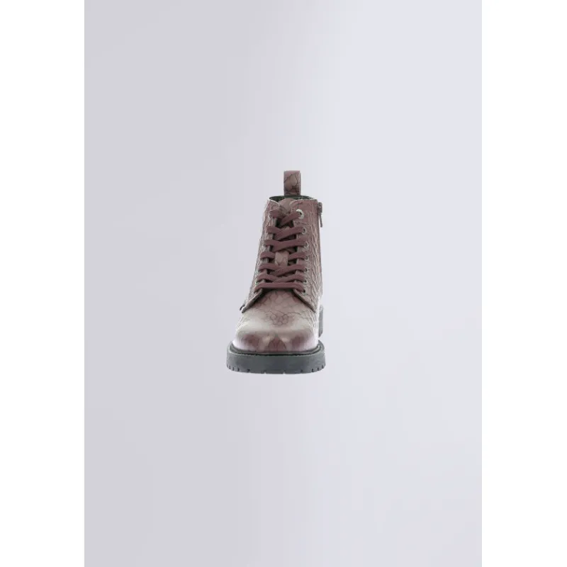 Kickers Boots Et Bottines|Kick Days-Kick Dea Croco Bordeaux