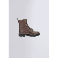 Kickers Kick Days|Boots Et Bottines-Kick Debi Croco Bordeaux