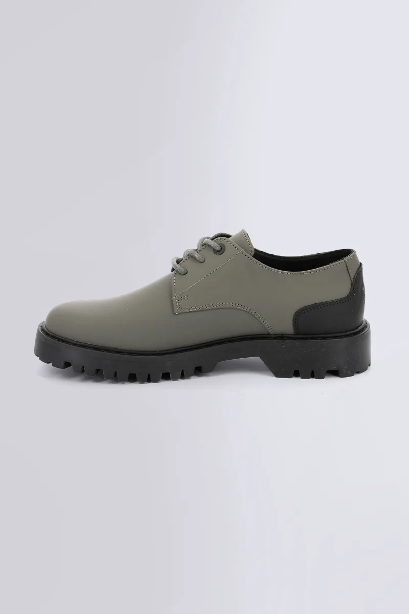 Kickers Derbies-Kick Deckdear Gris