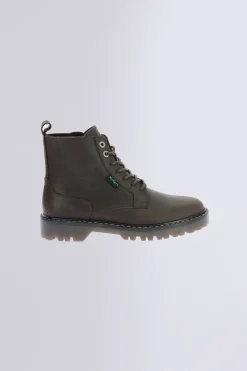 Kickers Boots Et Bottines-Kick Decklock Foncé Marron