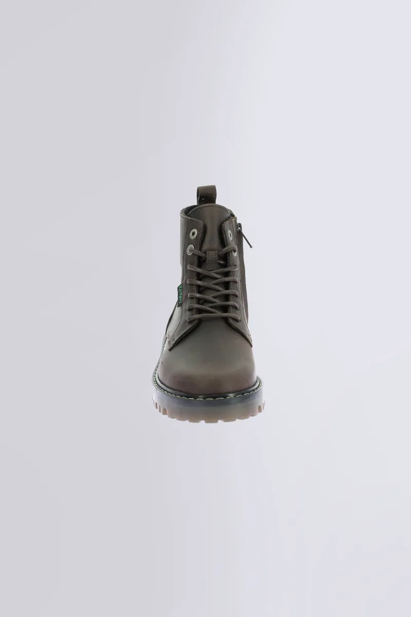 Kickers Boots Et Bottines-Kick Decklock Foncé Marron