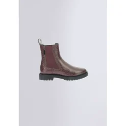 Kickers Kick Days|Boots Et Bottines-Kick Deena Croco Bordeaux