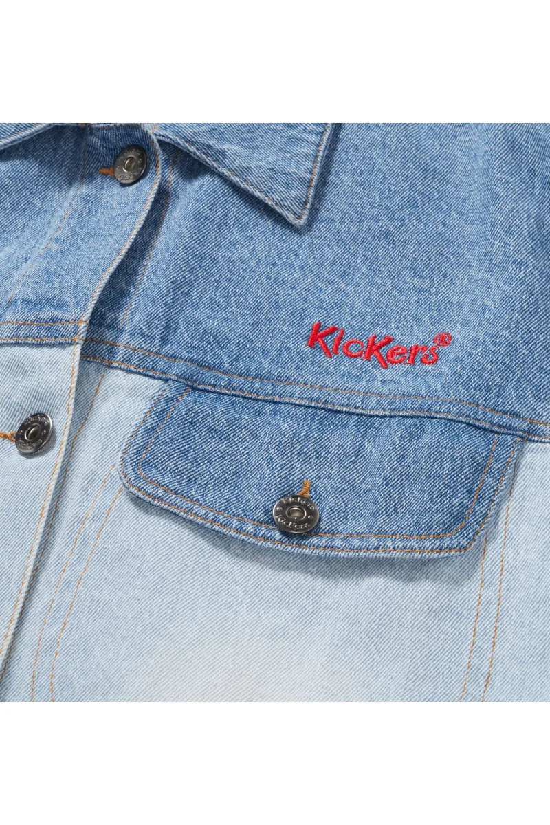 Kickers Kick Days|Vestes Et Manteaux-Kick Denim Bleu