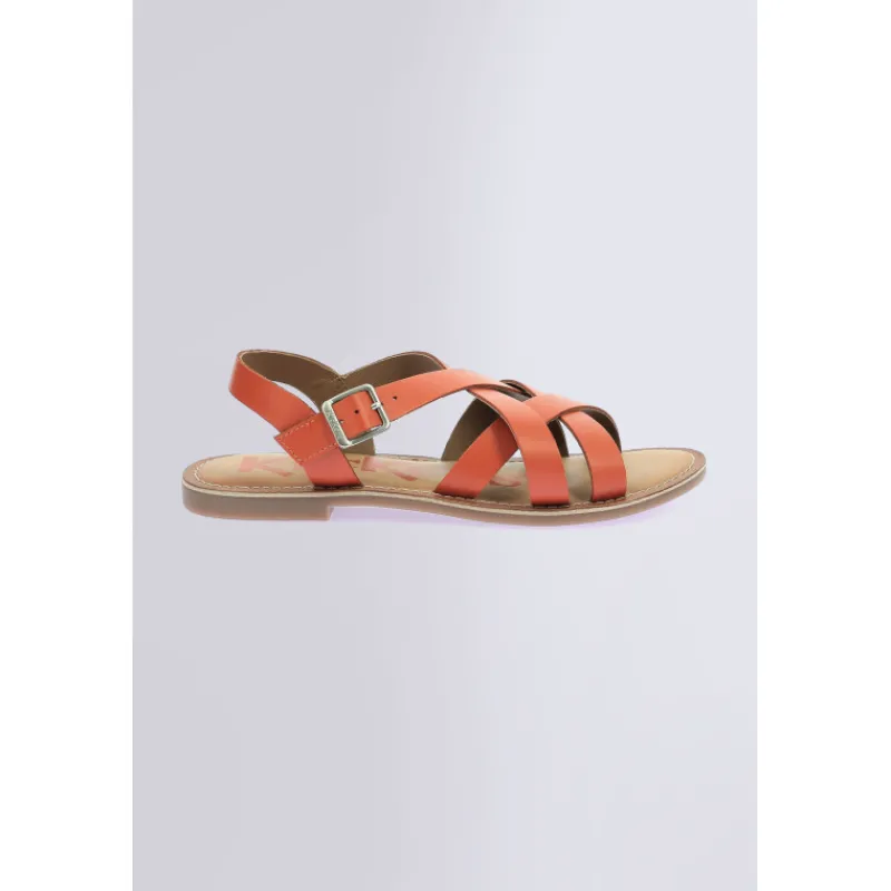 Kickers Sandales Et Nu-Pieds-Kick Diana Orange