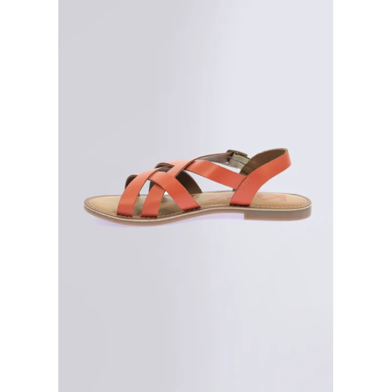 Kickers Sandales Et Nu-Pieds-Kick Diana Orange