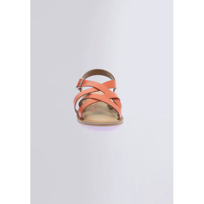Kickers Sandales Et Nu-Pieds-Kick Diana Orange