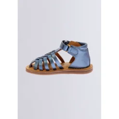 Kickers Sandales|Sandales Et Nu-Pieds-Kick Dilola Irisé Bleu