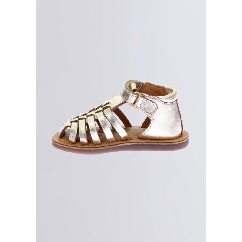 Kickers Sandales|Sandales Et Nu-Pieds-Kick Dilola Or