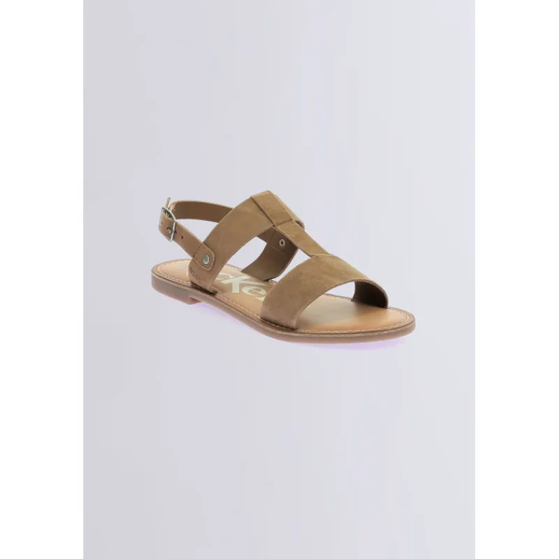 Kickers Sandales Et Nu-Pieds-Kick Dines Camel