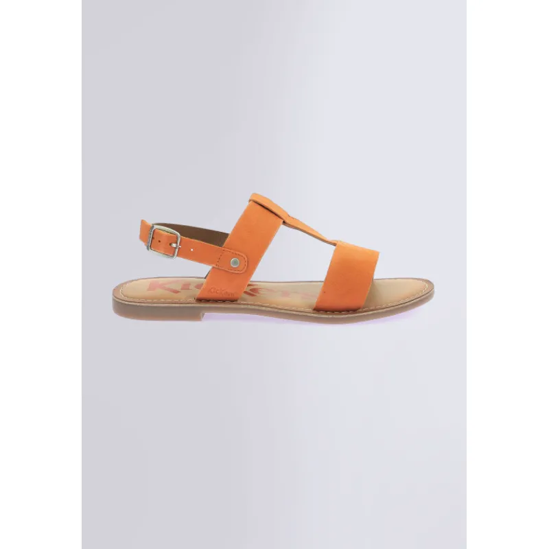Kickers Sandales Et Nu-Pieds-Kick Dines Orange