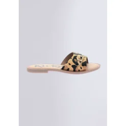Kickers Sandales Et Nu-Pieds|Mules Et Sabots-Kick Diwana Léopard