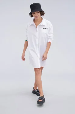 Kickers Robes Et Jupes|Robes Et Jupes-Kick Dress he Blanc