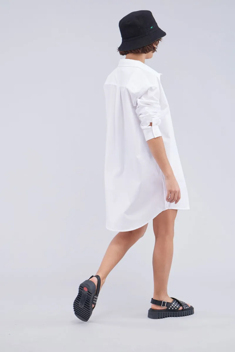 Kickers Robes Et Jupes|Robes Et Jupes-Kick Dress he Blanc