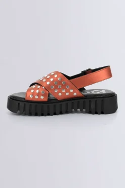 Kickers Sandales Et Nu-Pieds-Kick Fact Cuivre