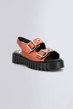 Kickers Sandales Et Nu-Pieds-Kick Falk Cuivre