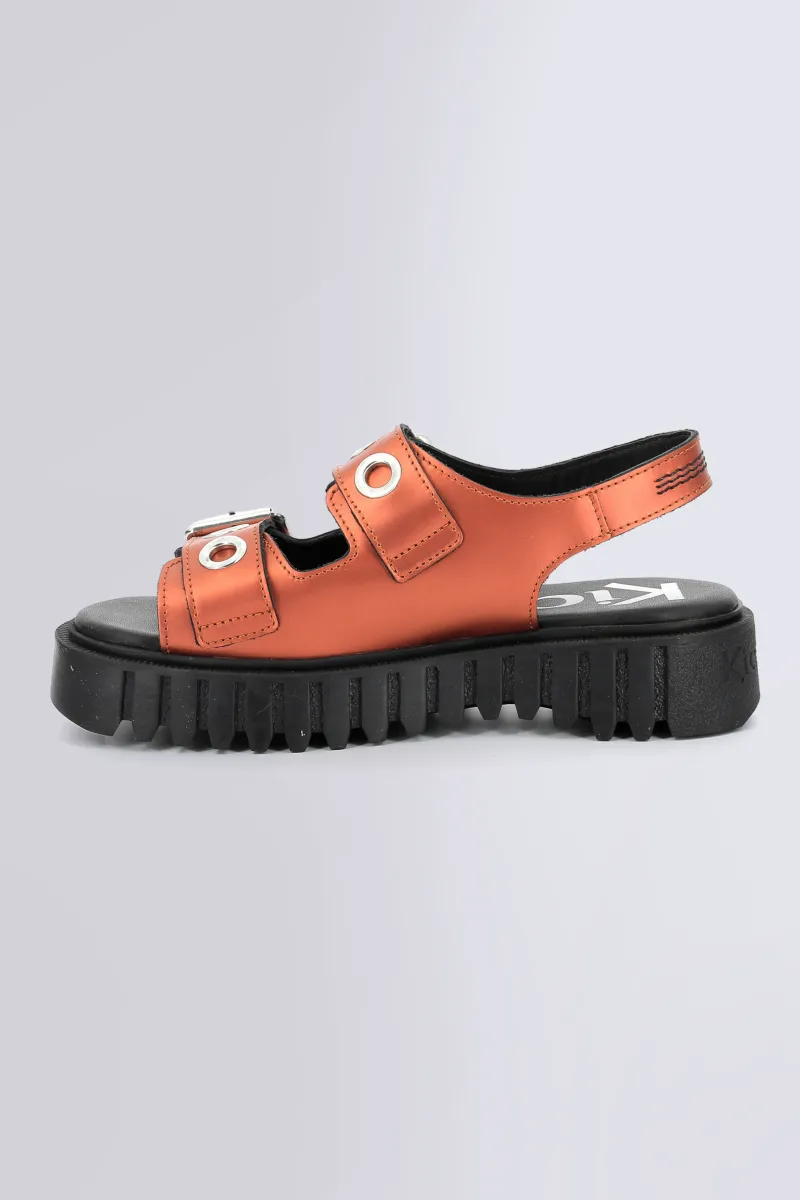 Kickers Sandales Et Nu-Pieds-Kick Falk Cuivre