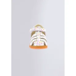 Kickers Sandales|Sandales Et Nu-Pieds-Kick Flo Imprimé Blanc