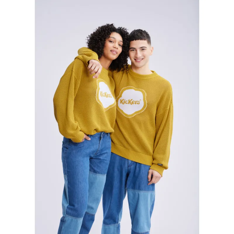 Kickers Sweats-Kick Gapper Jaune