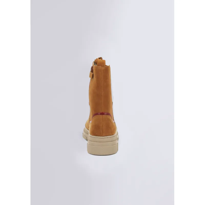 Kickers Bottines|Kick Days Fille-Kick Goz Camel