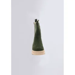 Kickers Bottines|Semelle Amovible Avec Indicateur De Croissance-Kick Goz Kaki